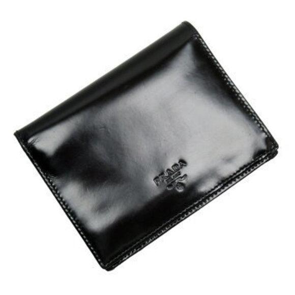 Prada Nero Black Leather Wallet - Picture 1 of 3